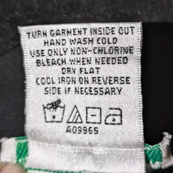 The Quacker Factory XL Lightweight Full Zip Contrast Stitching Vest Flower Patch - Picture 5 of 5